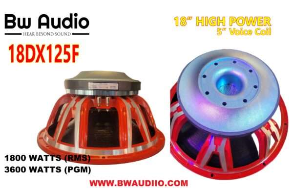 High Power Subwoofer Driver 18 inch 18DX125F - Image 5